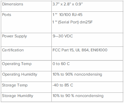 Lantronix Serial to Ethernet Adapter