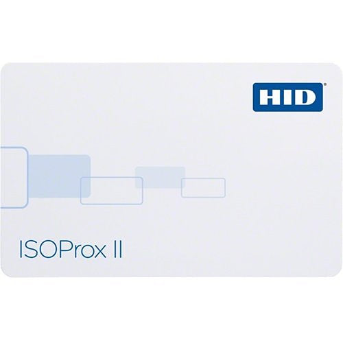 HID 125Khz ISOProx II Proximity Card, Printable, 1386LGGMN Series - Package Qty 25